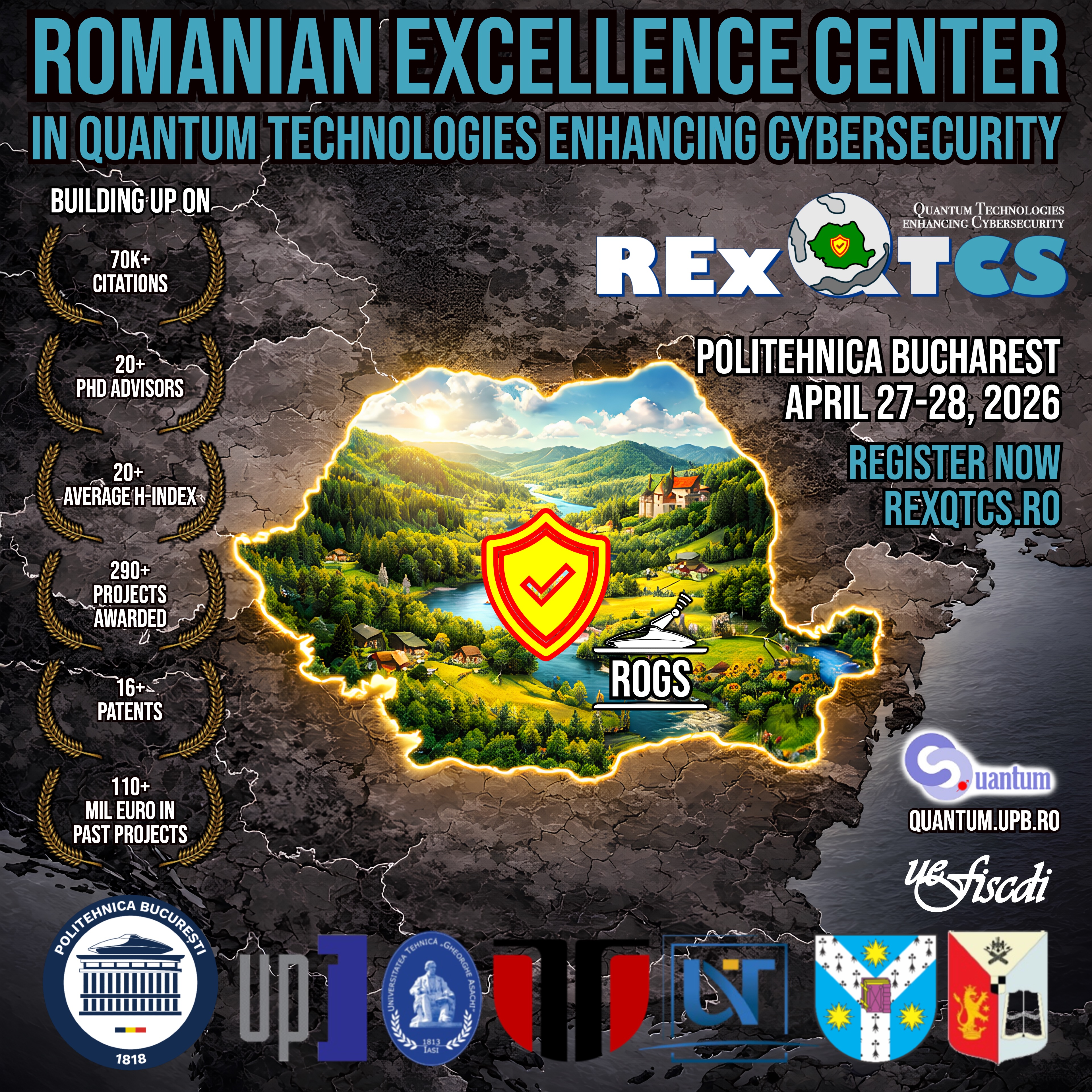 Official RExQTCS event poster